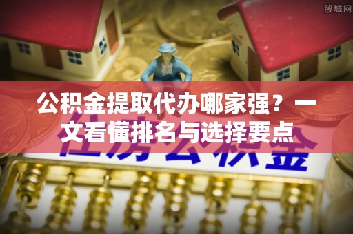 黑水公积金提取代办哪家强？一文看懂排名与选择要点